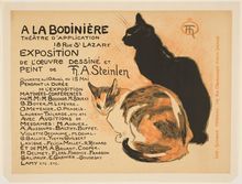 Théophile Alexandre Steinlen, Exhibition of paintings and drawings by T.-A. Steinlen, 1894