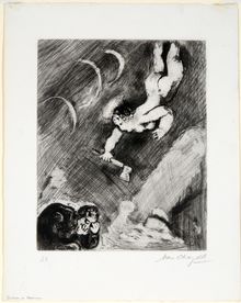 Marc Chagall, The Woodsman and Mercury, 1952