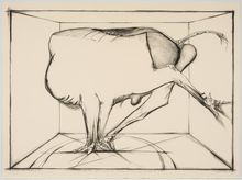 Jan Stussy, Second Impossible Act Performed by a Boxed Animal Posing as a Man, April 6-7, 1970