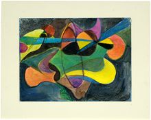 Dorothy Woodhead Brown, Clown-Scape, 1973