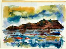 Dorothy Woodhead Brown, South Seas Island, 1973