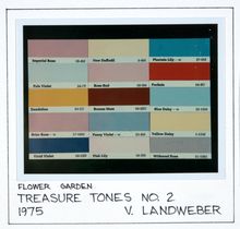 Victor Landweber, Treasure Tones No. 2: Flower Garden, 1975