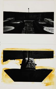 Darryl Curran, Untitled (double image, gas pumps), [n.d.]