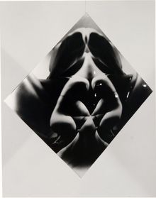 Ellen Brooks, Untitled (diamond shaped canvas), [n.d.]