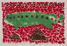 Robert Fichter, Fish in Water #1, December 9, 1987