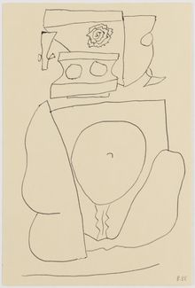 William Brice, Untitled, 1988