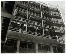 James Welling, Concrete Placement BAC-8, "Facade with Air Conditioning Units Visible", 2004