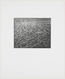 Vija Celmins, Ocean Surface Wood Engraving 2000, 2000