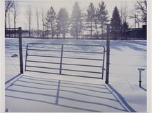 James Welling, Ice Glare, Phillies Bridge Farm, New Paltz, NY, 2003