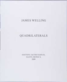 James Welling, Title page, 2008