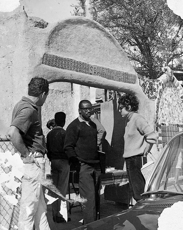 Noah Purifoy at Watts Towers