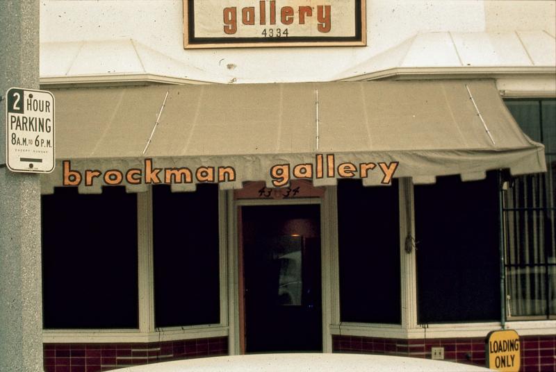 Brockman Gallery at 4334 Degnan Boulevard, Los Angeles, 1970s