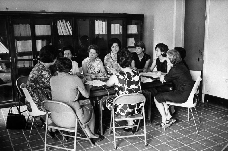 The feminist group Frente Nacional Democratica, Venezuela, 1965.