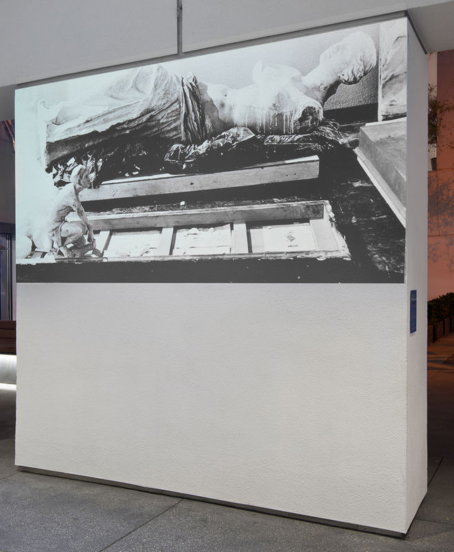 Slides by Night: Now That We Have Your Attention What Are We Going to Say?, by Louise Lawler, 1985