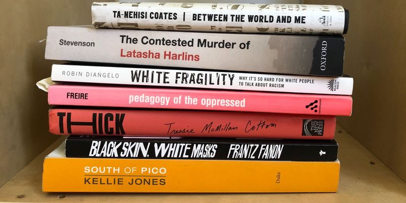 A pile of books
