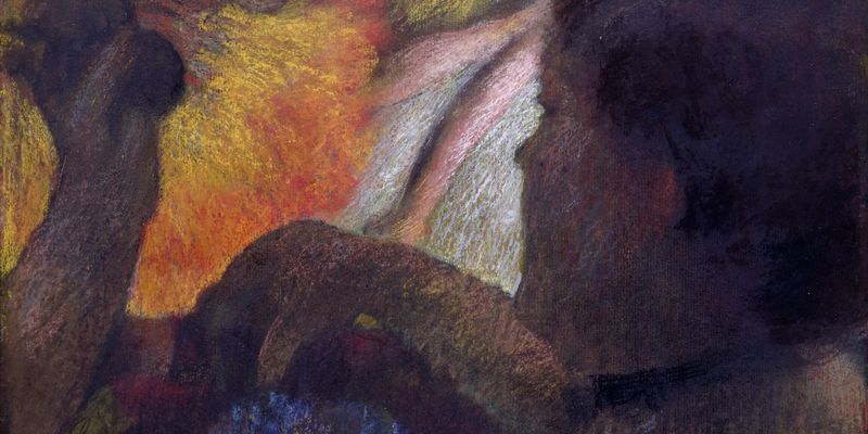 Edgar Degas, Theater Box, 1885
