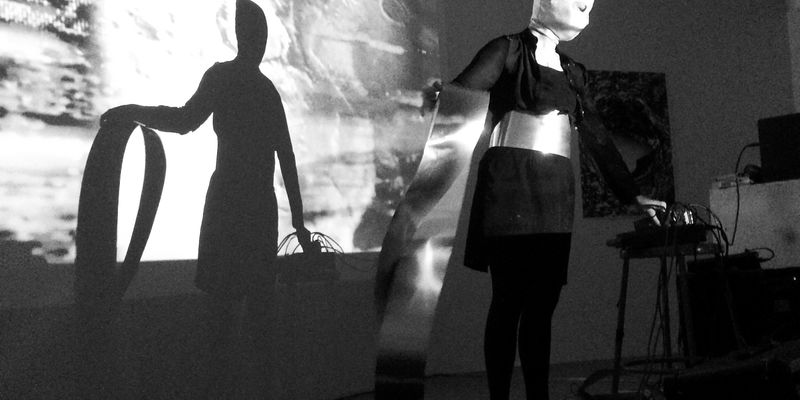 Suzy Poling performance at LAND AND SEA, 2015