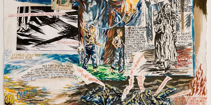 Raymond Pettibon, No Title (When I see), 2006. Pen and ink drawing on paper. 30 1/4 x 22 3/8 in. (76.8 x 56.8 cm). Hammer Museum, Los Angeles. Purchase.