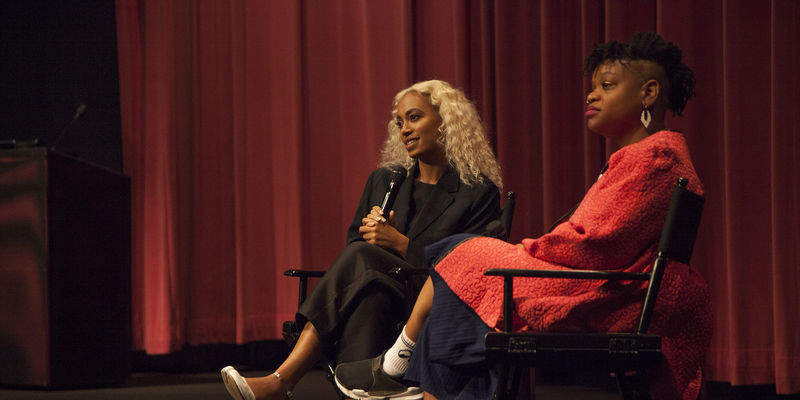 Solange Ferugson and Erin Christovale