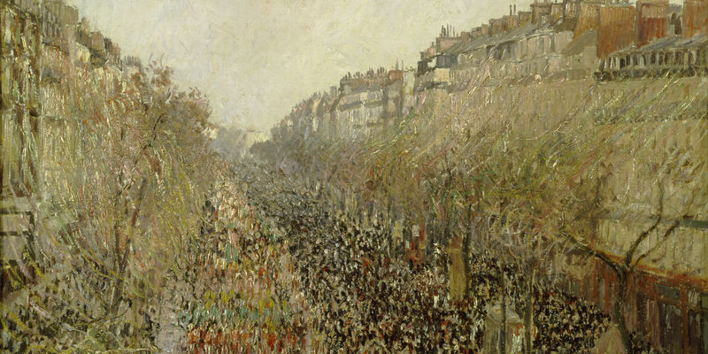 Camille Pissarro, Boulevard Montmartre, Mardi Gras
