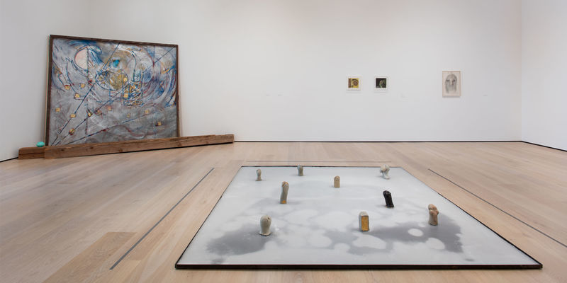 Marisa Merz: The Sky Is a Great Space. Installation view, Hammer Museum, Los Angeles, June 4–August 20, 2017. Photo: Brian Forrest.