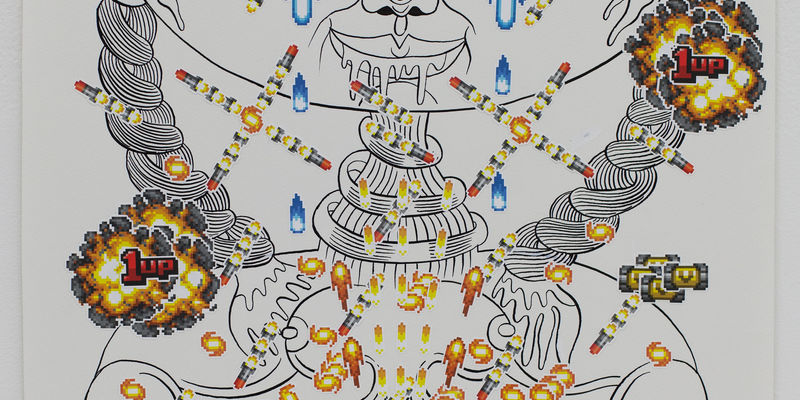 Oliver Payne and Keiichi Tanaami, Untitled, 2015.
