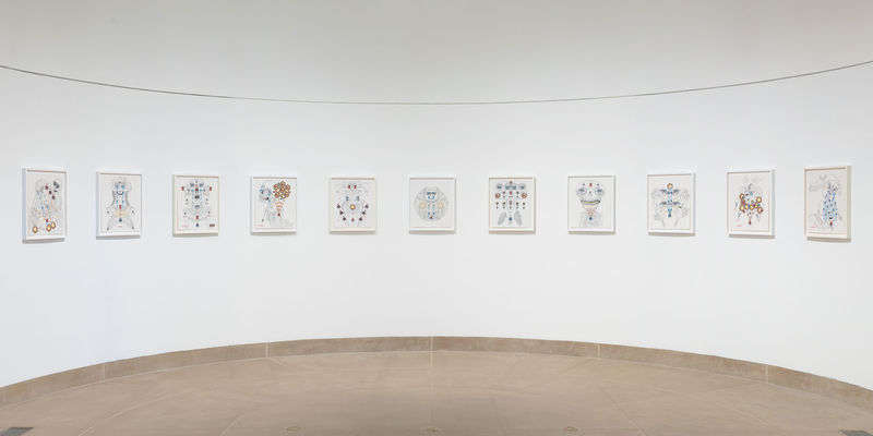 Hammer Projects: Oliver Payne and Keiichi Tanaami. Installation view, Hammer Museum, Los Angeles, May 6–August 27, 2017. Photo: Brian Forrest. 