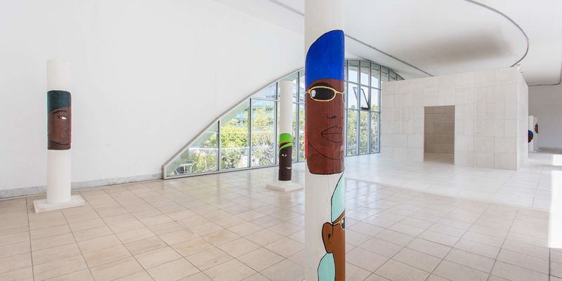 Lauren Halsey, The Crenshaw District Hieroglyph Project (Prototype Architecture), 2018. 