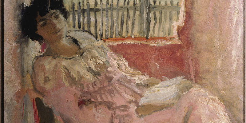 Madame Hessel at the Seashore