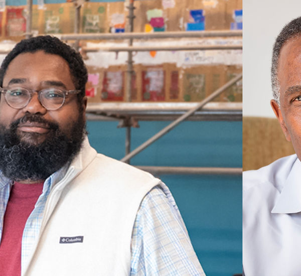 Headshots of Mike Cloud and Charles Gaines