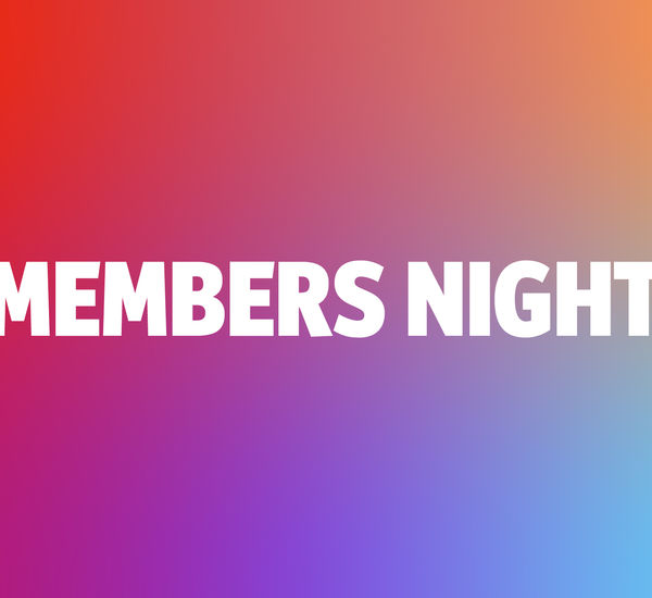 Colorful MEMBERS NIGHT graphic