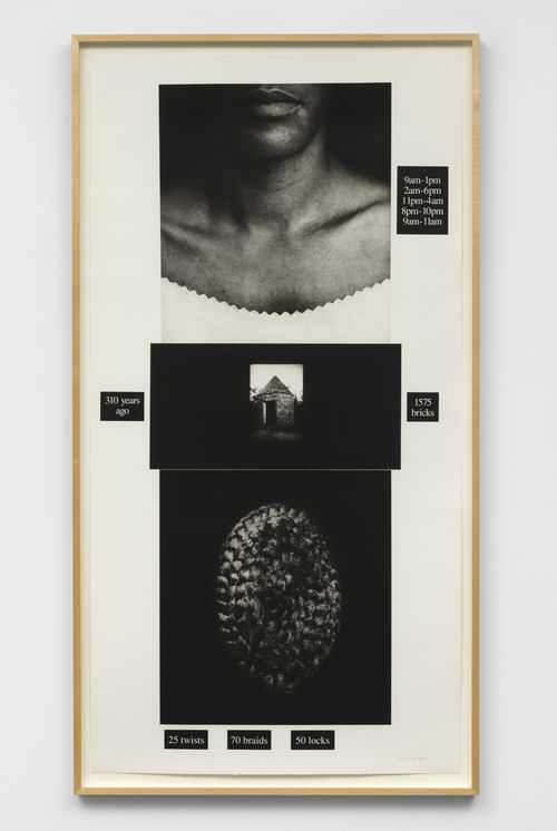 Lorna Simpson, Counting, 1991