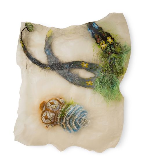 Rebecca Morales' 'Untitled (dividing caps)'