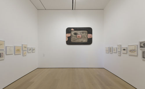 Install shot of 'Tishan Hsu: Liquid Circuit' at the Hammer Museum