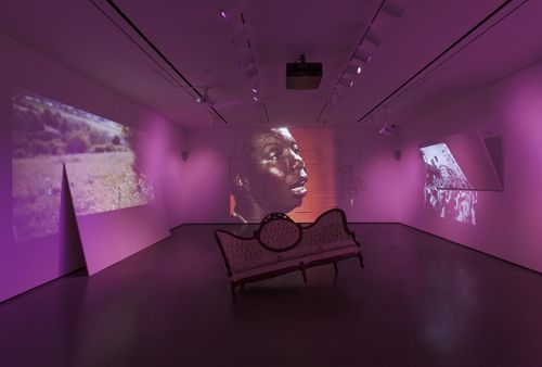 Installation view of 'Hammer Projects: Ja'Tovia Gary' at the Hammer Museum