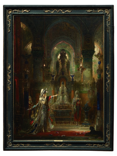 Gustave Moreau's 1876 painting "Salomé Dancing before Herod"