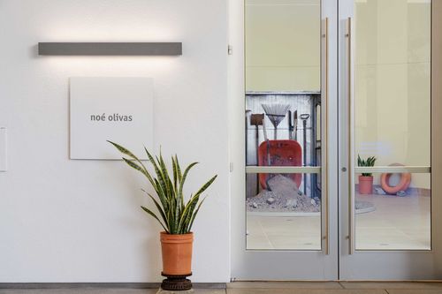 Installation view of 'Hammer Projects: noé olivas' at the Hammer Museum