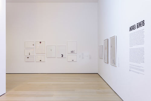 Andrea Bowers, installation view