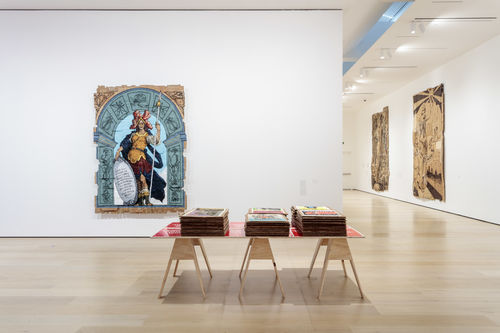 Andrea Bowers, installation view