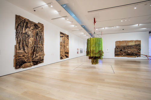 Andrea Bowers, installation view