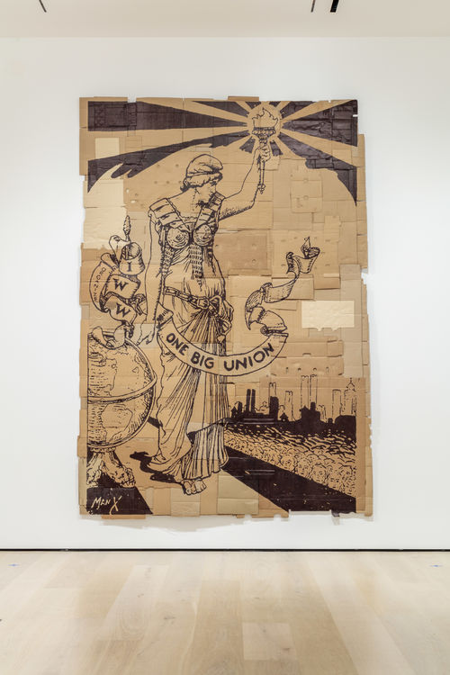 Andrea Bowers, installation view