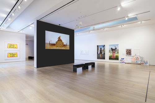 Andrea Bowers, installation view