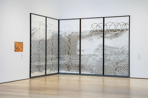 Andrea Bowers, installation view
