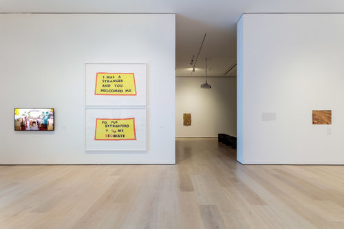 Andrea Bowers, installation view