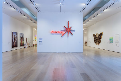 Andrea Bowers, installation view