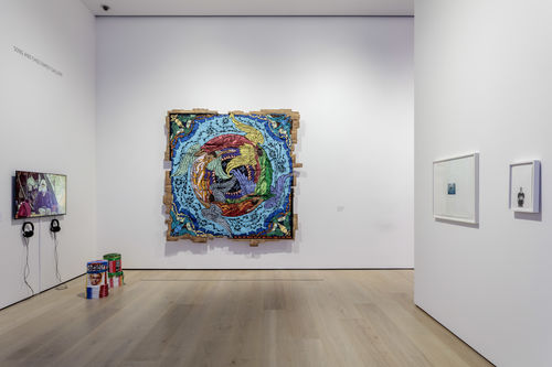 Andrea Bowers, installation view