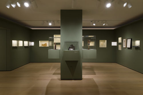 Installation view, Picasso Cut Papers at the Hammer Museum