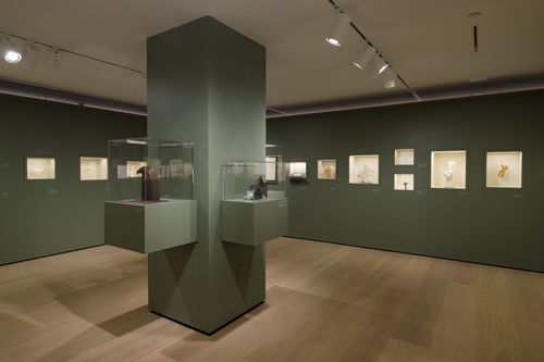 Installation view, Picasso Cut Papers at the Hammer Museum