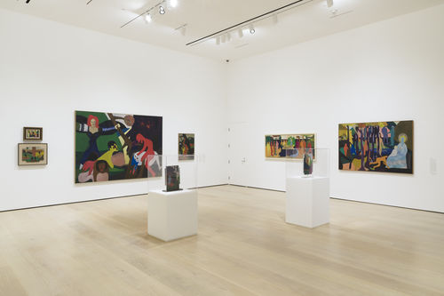 View of Bob Thompson: This House Is Mine at the Hammer Museum