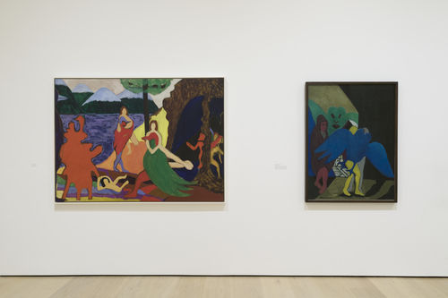 View of Bob Thompson: This House Is Mine at the Hammer Museum